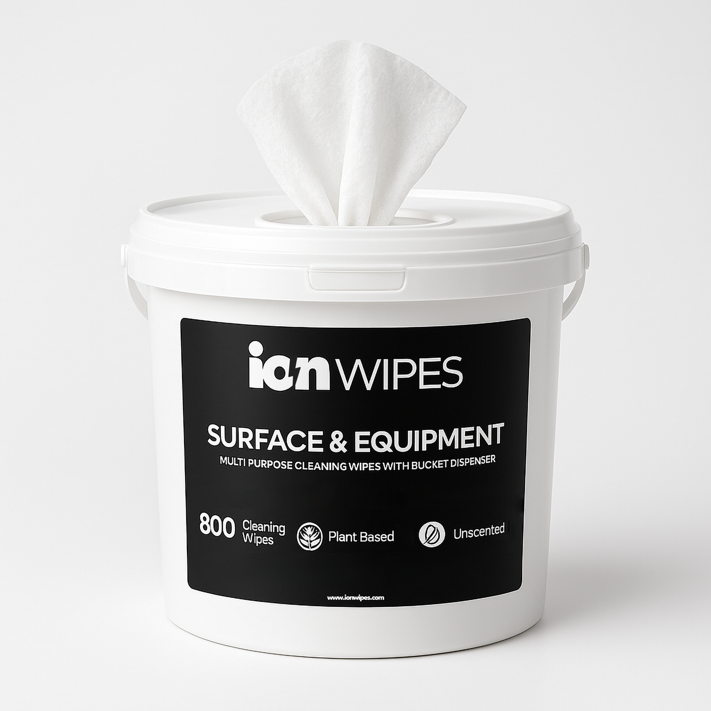 Gym Wipes with Bucket Dispenser | All-Purpose Cleaning Wipes (800 Count) - ION Wipes