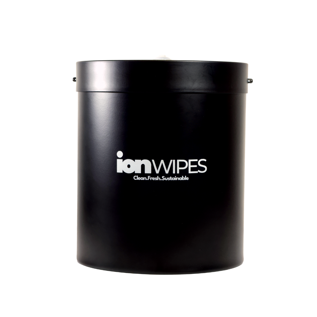 Premium Stainless Steel Wall Mounted Wipes Dispenser – Matte Black