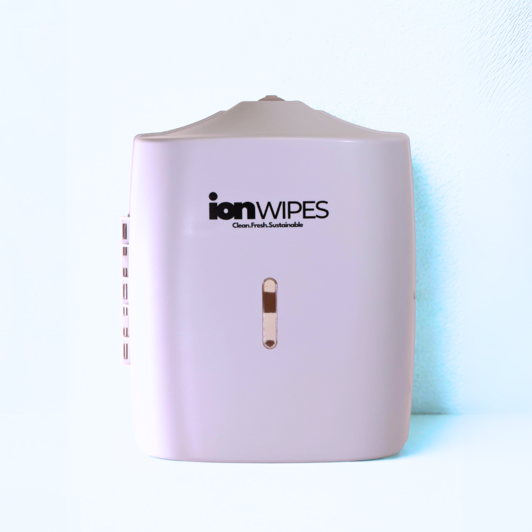 Wall Mounted Wipe Dispenser – White | Holds 800 Wipes | Gym & Cleaning Wipe Dispenser