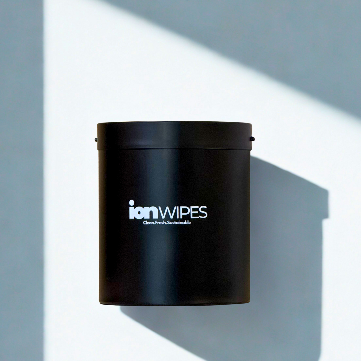 Premium Stainless Steel Wall Mounted Wipes Dispenser – Matte Black - ION Wipes