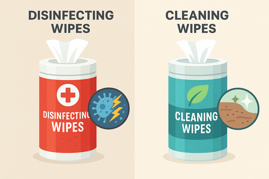 Disinfecting Wipes vs Cleaning Wipes  — Why Cleaning Wipes Are the Smarter Choice for Gym Equipment & Facilities