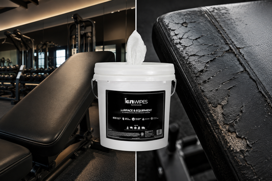 ION Wipes vs. Alcohol Wipes: Why Alcohol is Ruining Your Gym Equipment