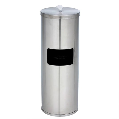 Stainless Steel Floor Stand Dispenser For Wet Wipes - Silver - ION Wipes