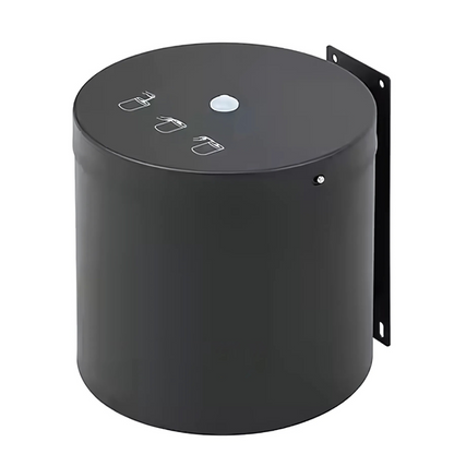 Premium Stainless Steel Wall Mounted Wipes Dispenser – Matte Black