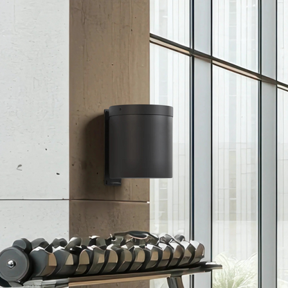 Premium Stainless Steel Wall Mounted Wipes Dispenser – Matte Black