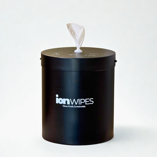Premium Stainless Steel Wall Mounted Wipes Dispenser – Matte Black