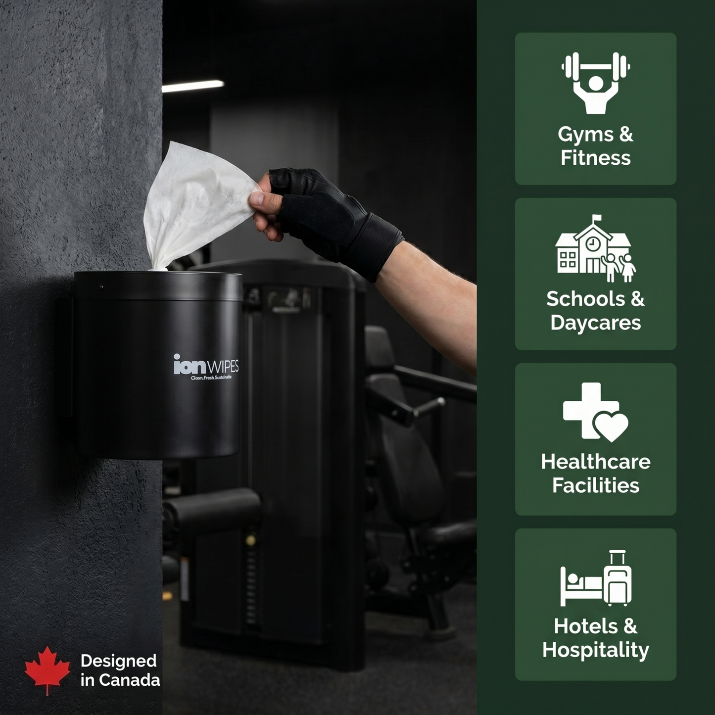 ion wipes used in various industries across canada
