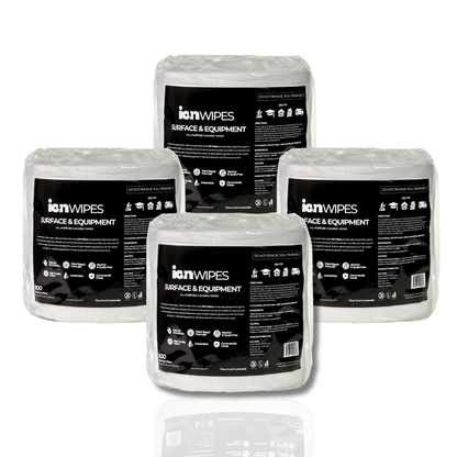 Gym Wipes – Equipment & Surface Cleaning Wipes 3200ct (4 Rolls/Case) - ION Wipes